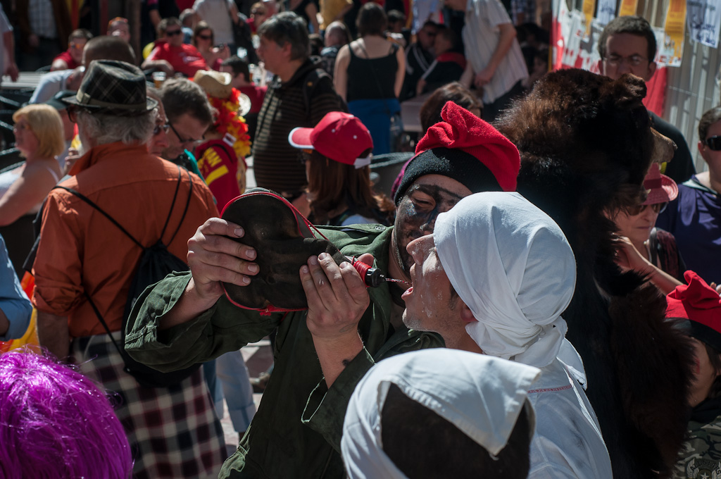Perpignan: Demonstration in support of the Catalan Language