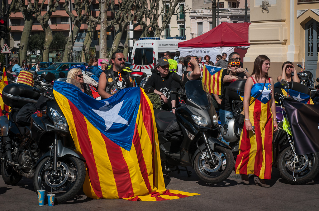 Perpignan: Demonstration in support of the Catalan Language