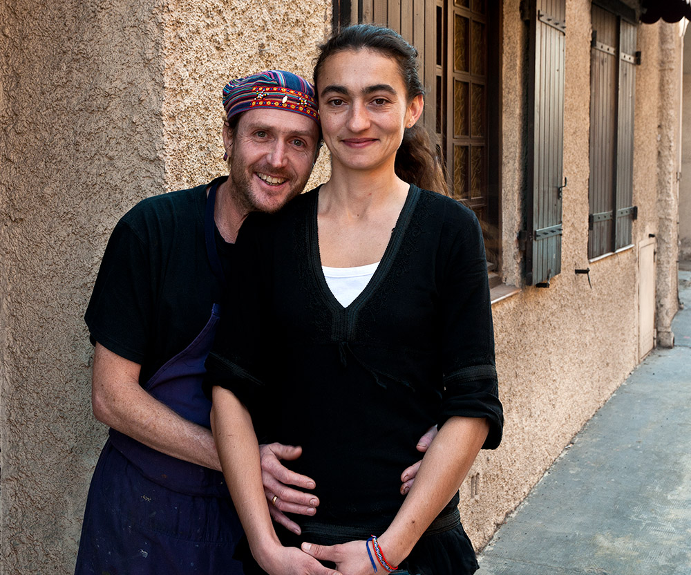 Gary and Arianne of Restaurant Garianne in Perpignan